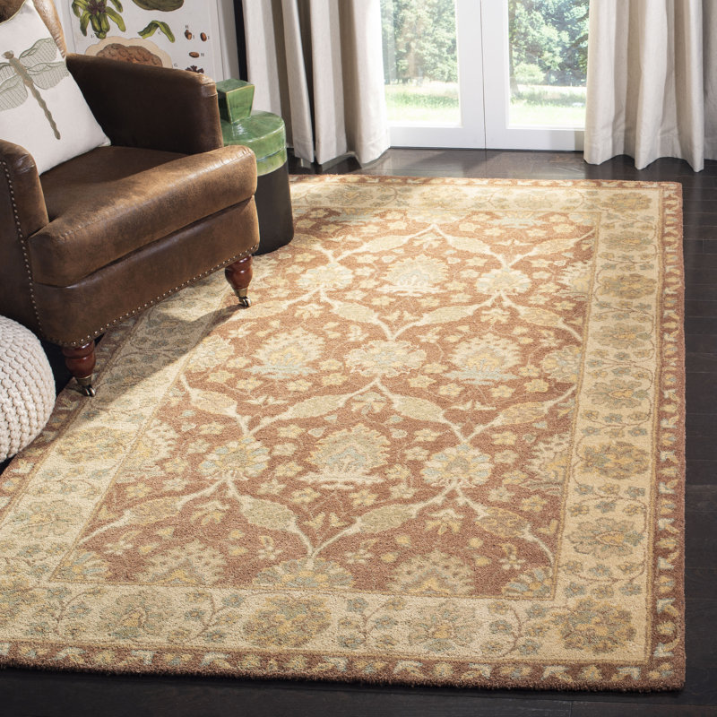 Dunbar Hand Tufted Wool Oriental Rug, Rectangle 7'6" x 9'6"