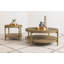 Round End Side Table With Storage Shelf(Only Including Coffee Table)-538563199