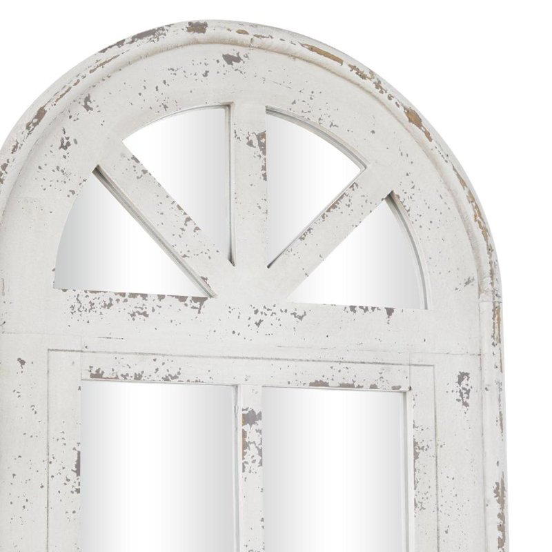 Miroir pleine longueur blanc 53 po x 20 po Kantor