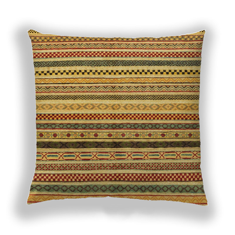 Coussin Abstract 2246, Microsuède