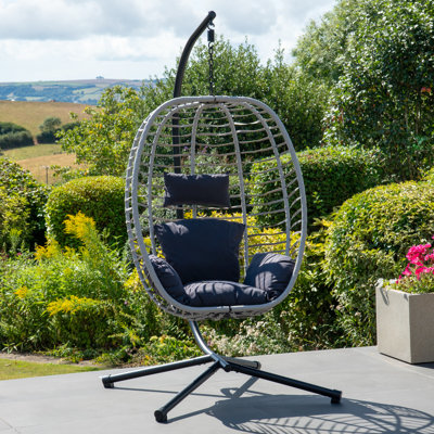 Wilton Hanging Swing Single Egg Pod Chair