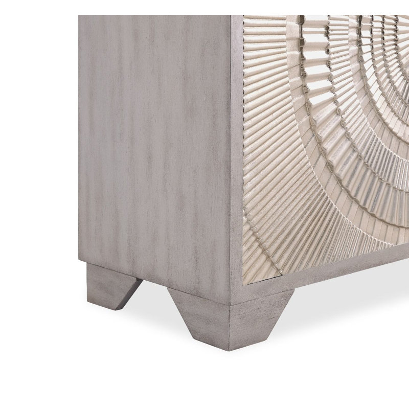 Maye 120cm Sideboard, Silver