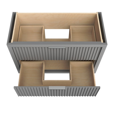Lecrieú Two-Drawer Single Bath Vanity