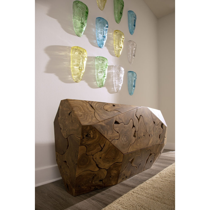 Prism Console Table, Natural