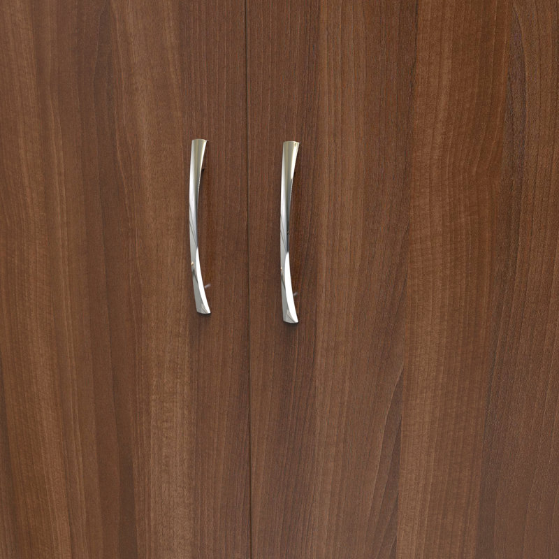 Dekyn Manufactured Wood Wardrobe, Noche Walnut