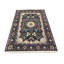Tapis oriental noir Kirman