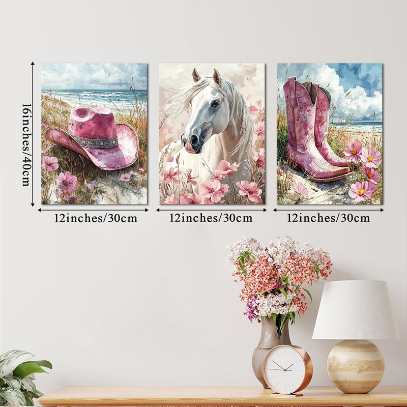 3 Piece Wrapped Canvas Print