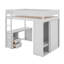 Lit mezzanine double avec placards et bureau-1478596316