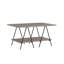 Essel Modern Industrial Coffee Table with Open Storage Shelf and Metal Legs-419423923