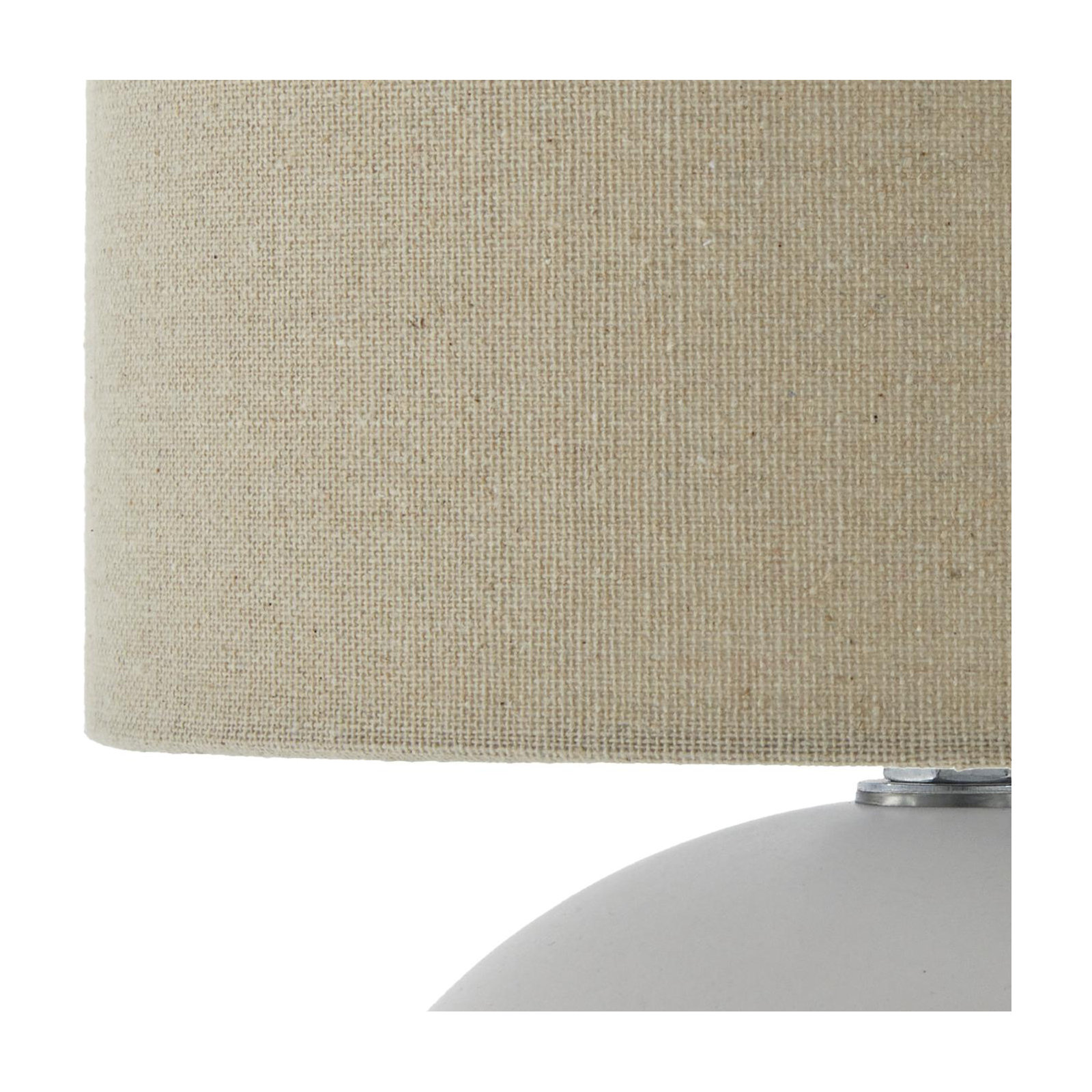 Pramit Accent Table Lamp, Gray