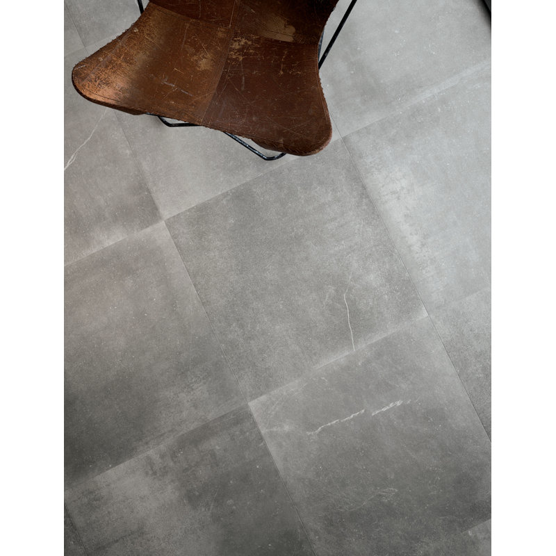 Carreau de mur et de sol en béton 31,5 "x 31,5" Nomad, Gris