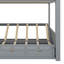 Lit superposé convertible double en bois avec escalier de rangement, table d'appoint et 3 tiroirs-225058055