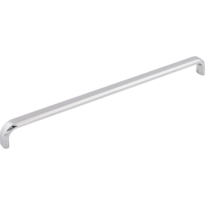 Telfair Bar pull, Polished Chrome, 12" Center to Center