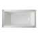 Kingston Brass Aqua Eden 60-Inch Acrylic Rectangular 3-Wall Alcove Tub with Anti-Skid Surface