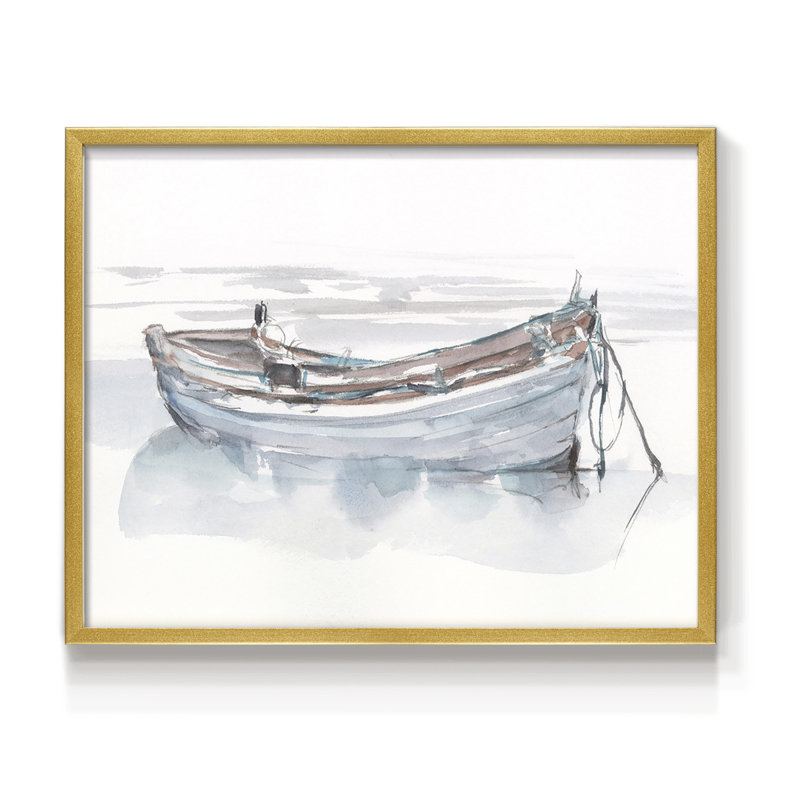 Rolling Fog I -Framed Print - Restickable