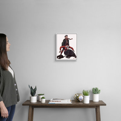 Art mural sur toile The Novice Skater
