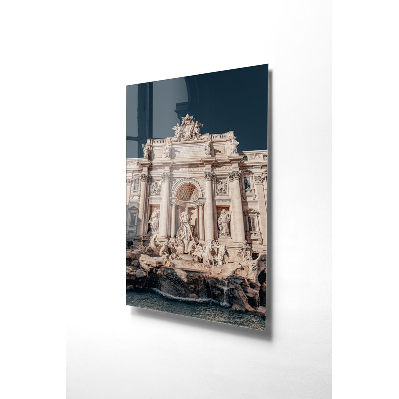 Élégante peinture décorative en verre trempé de 19,7 po x 27,6 po | 100% verre trempé, épaisseur: 0,16 pouce | Parfait pour la décoration intérieure, le salon et le bureau | Superbe œuvre d'art avec une esthétique moderne