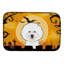 Tapis de séchage bichon bichon frisé halloween