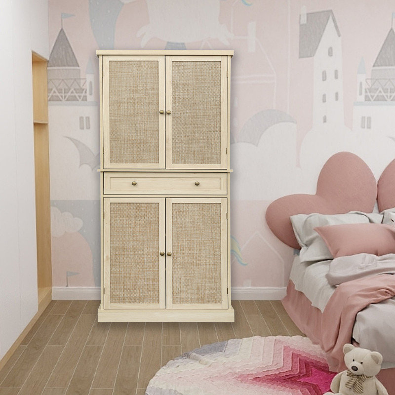 Zhe 29.93'' Wide 1 - Drawer Storage Cabinet
