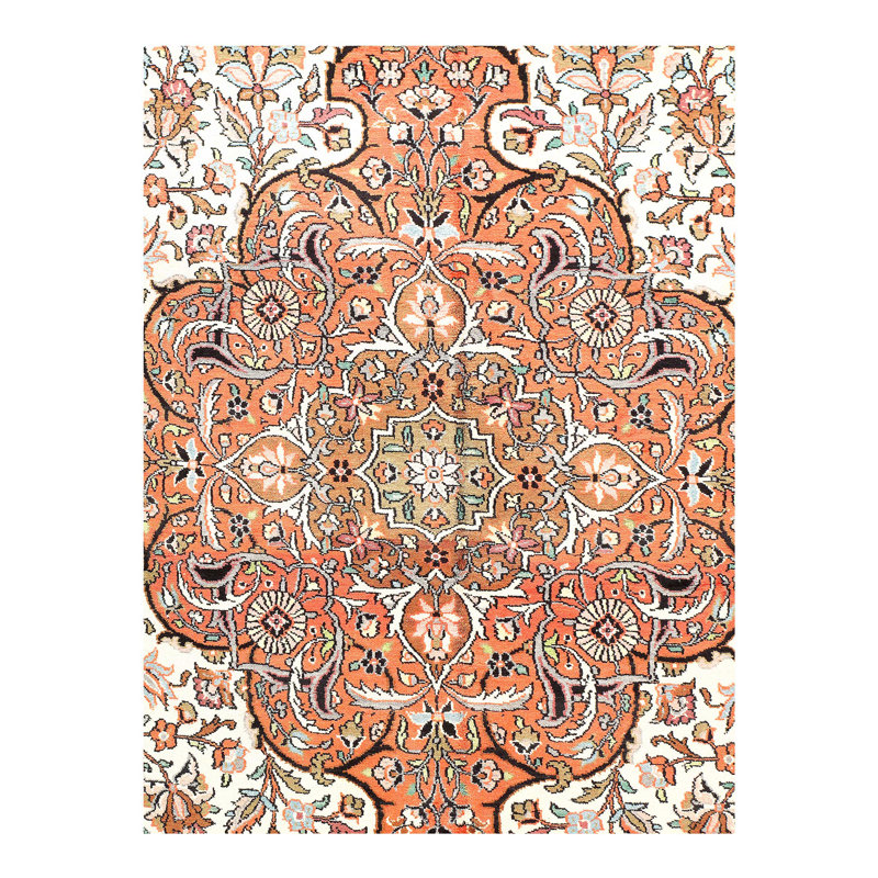 Kashmir Wool Oriental Indoor Rug