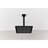 Bathroom Rain Shower Head - Matte Black Stainless Steel, With Smooth Water Outlet High Rainfall Enjoyment-127377227