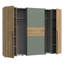 Debarr 4 Door Manufactured Wood Wardrobe-114011904-114011905