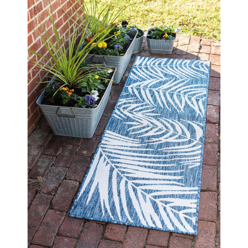 Tapis d'extérieur Kona couleur arctique, Tapis de couloir 2 pi x 6 pi