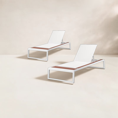 Hamden Outdoor Chaise Lounge Set