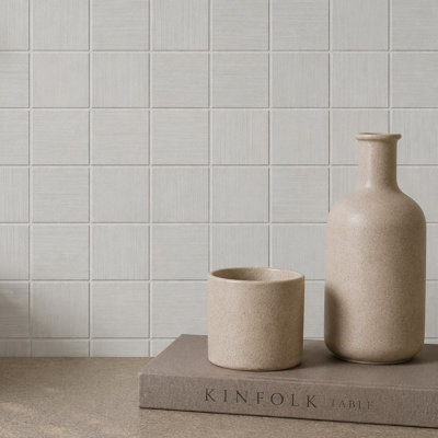 Refinery 2'' W x 2'' L Porcelain Tile Grid Mosaic Sheet