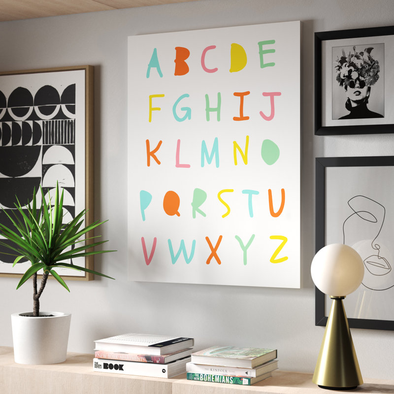 Lettre, monogrammes et nom Advja ABC