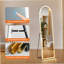 Miroir 3 couleurs avec lumières DEL, miroir sur pied avec support 60 po x 16 po