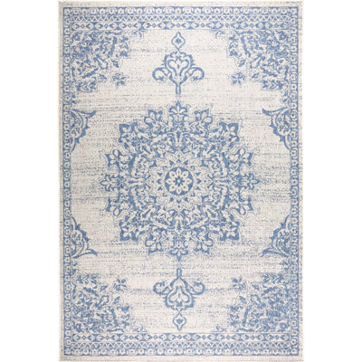 Tapis intérieur / extérieur gris Nicole Nicole
