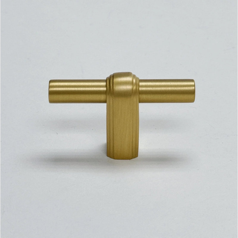 Satin Brass Elliott T-Knob