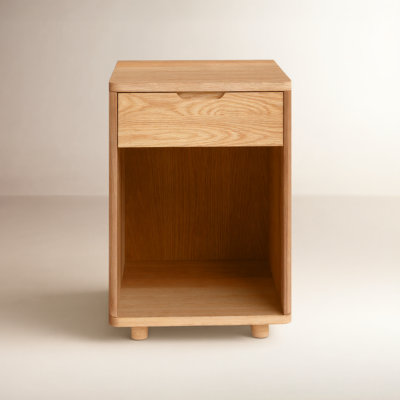 Varkala Oak Nightstand