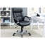 Chaise de bureau à hauteur ajustable avec accoudoirs rembourrés