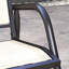 Comfortable Mesh Glider Chair Steel Frame Outdoor Relaxation For Garden & Poolside