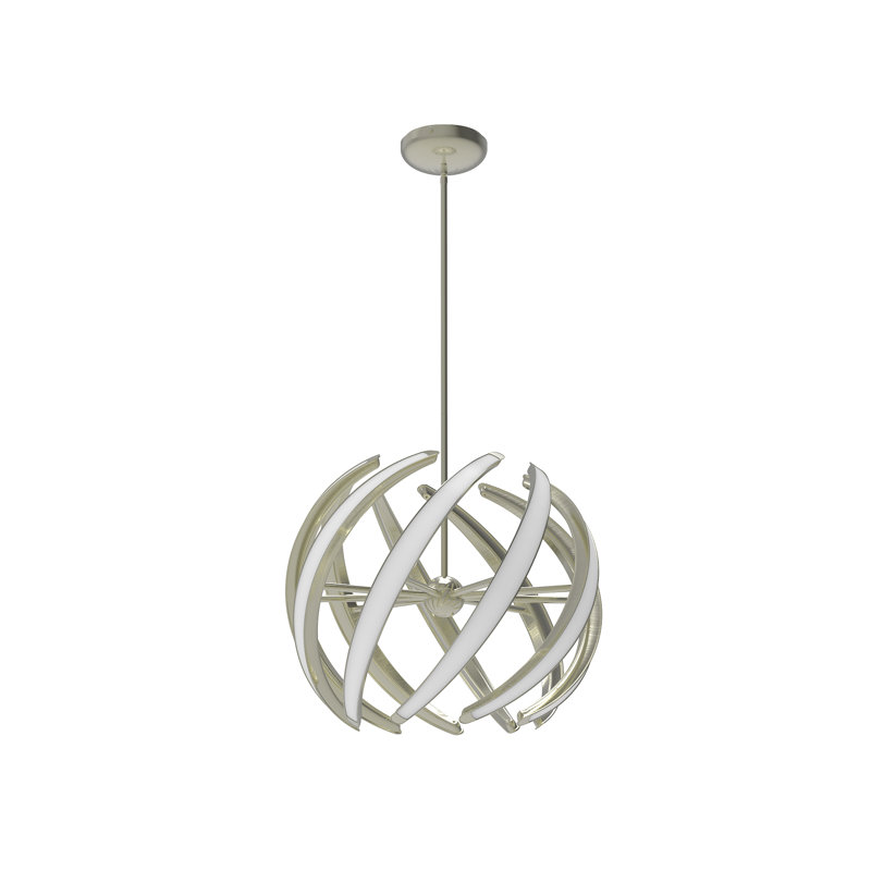 Swirl 9-Light Globe Pendant