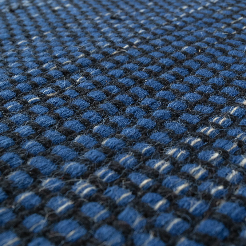 Sau Solid Colour Hand Woven Area Rug, Rectangle 80 x 150cm