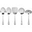 Hammered Stainless Steel Petite Kitchen Utensil Set