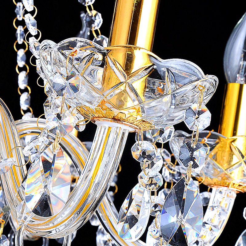 Anglo 15 - Light Crystal Chandelier