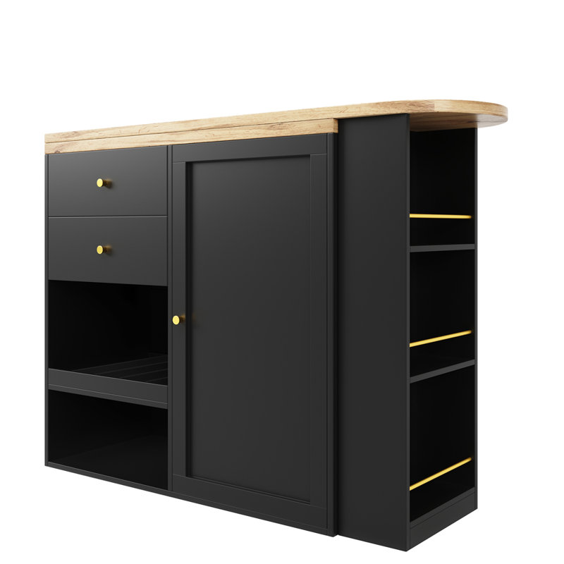 Wood Kitchen Island