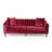 3-SEATER SOFA ( WINE RED)