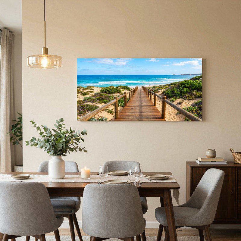 «Beach Path», reproduction d'art sur toile, ensemble de 1, 5828