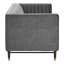 Causeuse en velours Devote-314014792