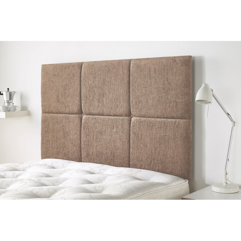 Upholstered Headboard, Small Double (4'), Mink