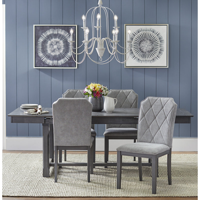 Stoneburner Four Leg Dining Set, 5 Pieces: 1 Table, 4 Chairs