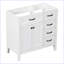 Meuble-lavabo moderne avec armoire et tiroirs-102527777