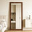 Full Length Mirror With Solid Paulownia Wood Frame, Standing Or Wall-Mounted-1126211689