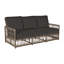Newport 79" Wide Outdoor Wicker Patio Sofa with Cushions-70044845-70044857-84544970