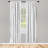 Lattice Solid Semi-Sheer Rod Pocket Curtain Panels-988841215